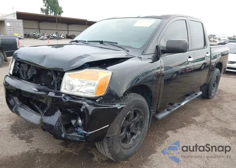 2011 Nissan Titan S из США, поврежденный, VIN 1N6AA0EK1BN305957
